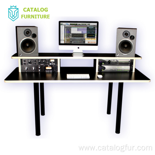 Wholesale computer desk with video board video studio desk video editing table